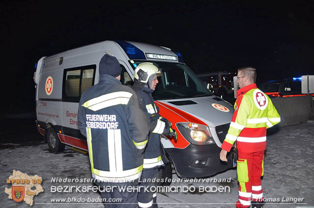 20190103 Schwerer Verkehrsunfall auf der LB60 X L155  Foto:  Thomas Lenger