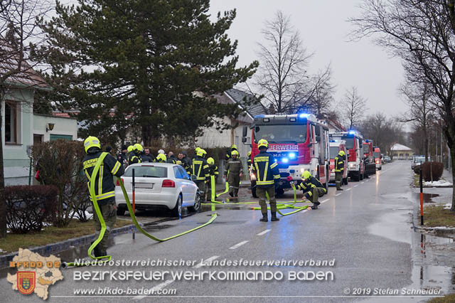 20190105 Kchenbrand in Schnau a.d.Triesting  Foto:  Stefan Schneider