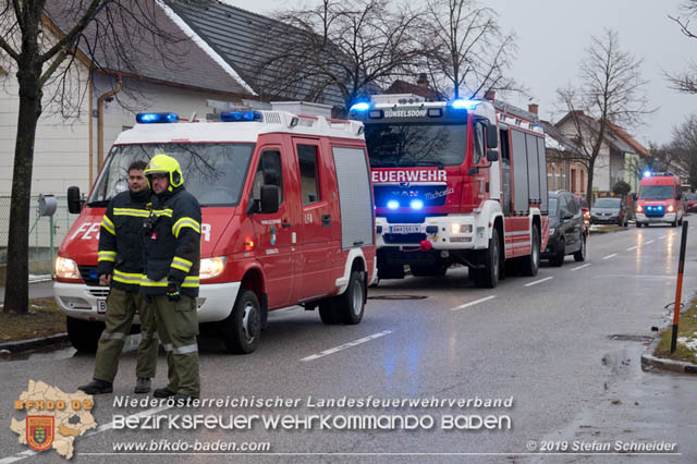 20190105 Kchenbrand in Schnau a.d.Triesting  Foto:  Stefan Schneider