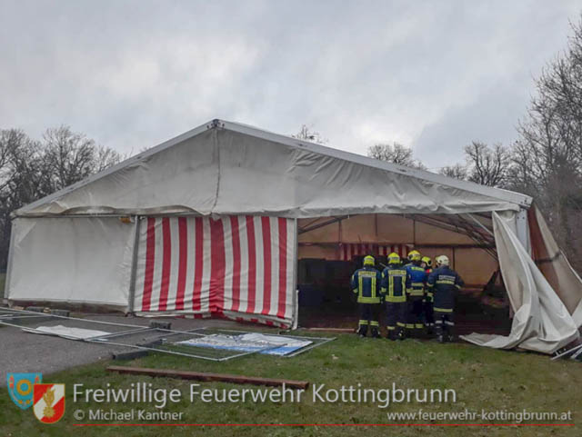 20190102 Sturmschaden in Kottingbrunn  Foto:  Michael Kantner