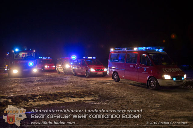 20190112 Katastrophen-Hilfsdiensteinsatz im Bezirk Lilienfeld  Foto: Stefan Schneider