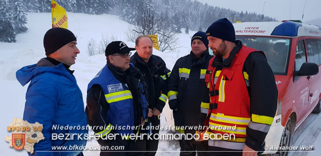 20190112 Katastrophen-Hilfsdiensteinsatz im Bezirk Lilienfeld  Foto:  Alexander Wolf