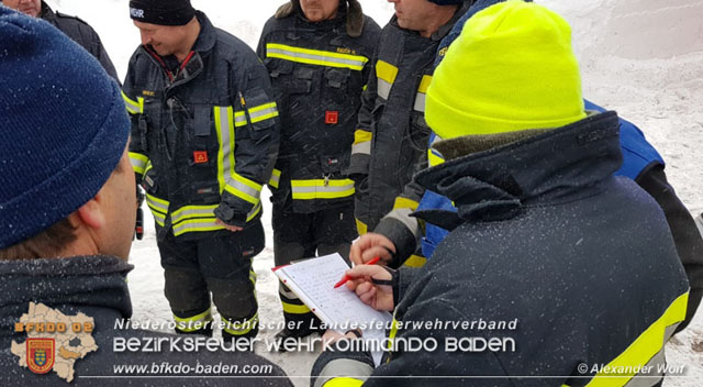 20190112 Katastrophen-Hilfsdiensteinsatz im Bezirk Lilienfeld  Foto:  Alexander Wolf