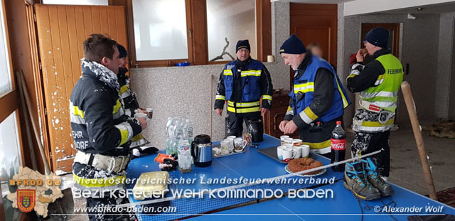 20190112 Katastrophen-Hilfsdiensteinsatz im Bezirk Lilienfeld  Foto:  Alexander Wolf