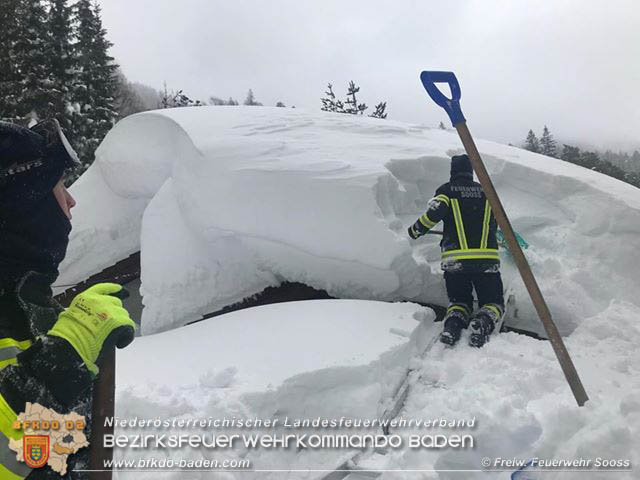 20190112 Katastrophen-Hilfsdiensteinsatz im Bezirk Lilienfeld  Foto:  Hermann Rauch FF Soo