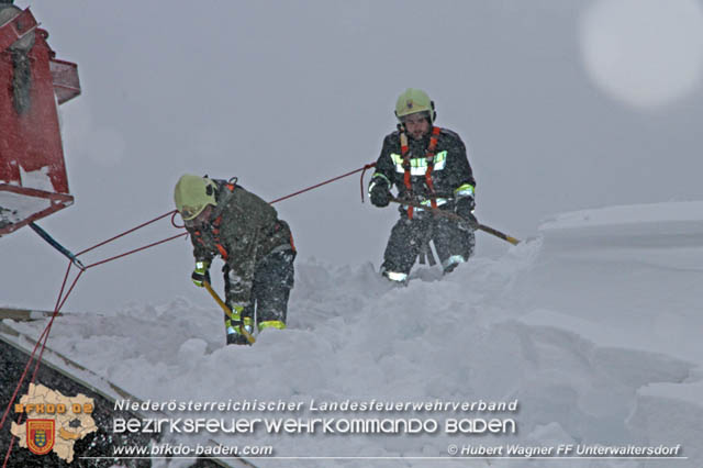 20190112 Katastrophen-Hilfsdiensteinsatz im Bezirk Lilienfeld  Foto:  Hubert Wagner FF Unterwaltersdorf