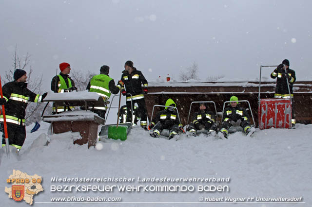 20190112 Katastrophen-Hilfsdiensteinsatz im Bezirk Lilienfeld  Foto:  Hubert Wagner FF Unterwaltersdorf