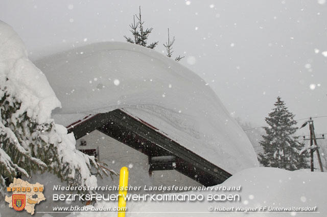 20190112 Katastrophen-Hilfsdiensteinsatz im Bezirk Lilienfeld  Foto:  Hubert Wagner FF Unterwaltersdorf