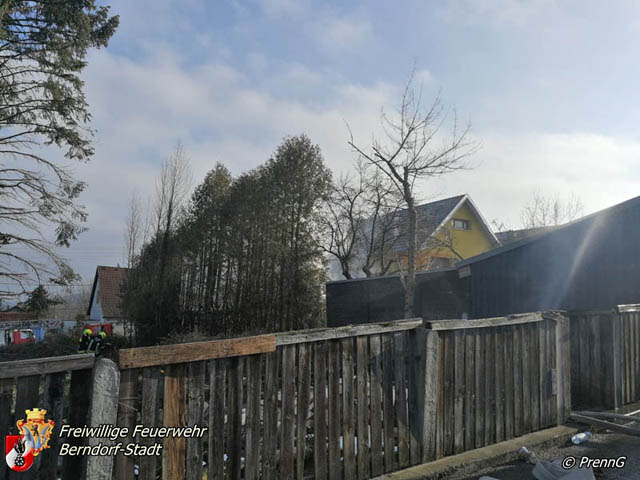 20190120 Brand in Berndorfer Wohnsiedlung  Foto: © G.Prenn