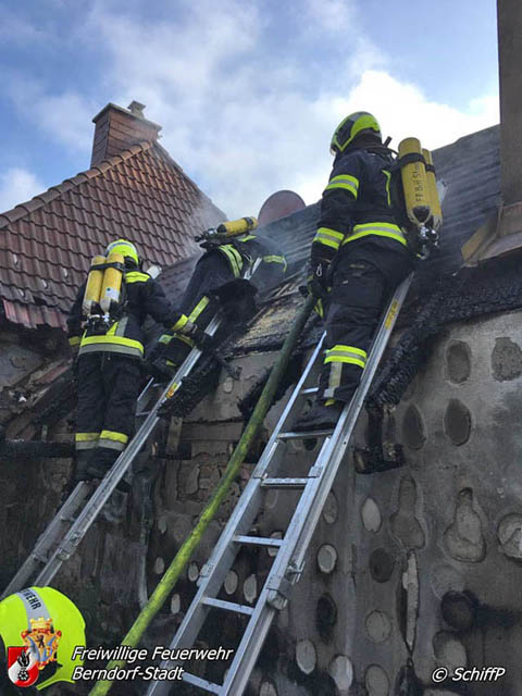 20190120 Brand in Berndorfer Wohnsiedlung Foto: © Peter Schiffner 20190120 Brand in Berndorfer Wohnsiedlung Foto: © Peter Schiffner