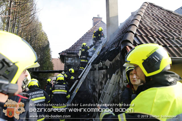 20190120 Brand in Berndorfer Wohnsiedlung  Foto: © Stefan Schneider