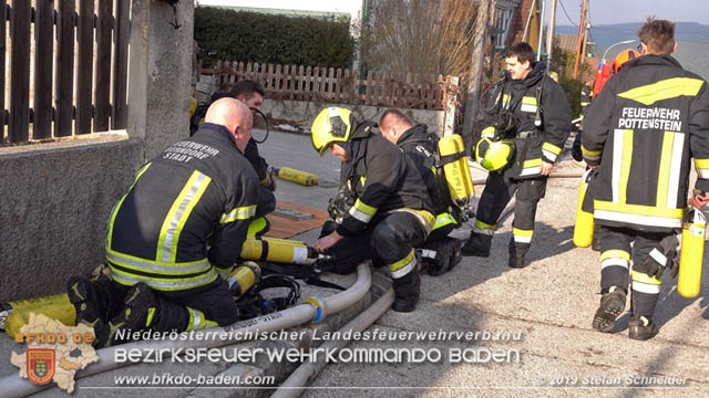 20190120 Brand in Berndorfer Wohnsiedlung Foto: © Stefan Schneider 20190120 Brand in Berndorfer Wohnsiedlung Foto: © Stefan Schneider