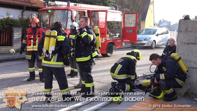 20190120 Brand in Berndorfer Wohnsiedlung  Foto: © Stefan Schneider