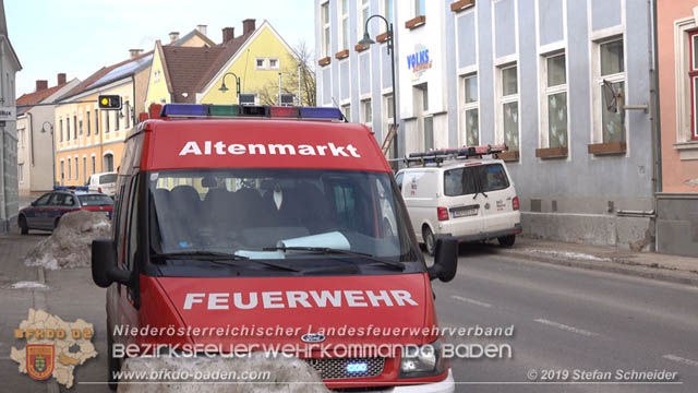 20190122 Gasalarm Volksschule Altenmarkt a.d.Triesting  Foto:  Stefan Schneider