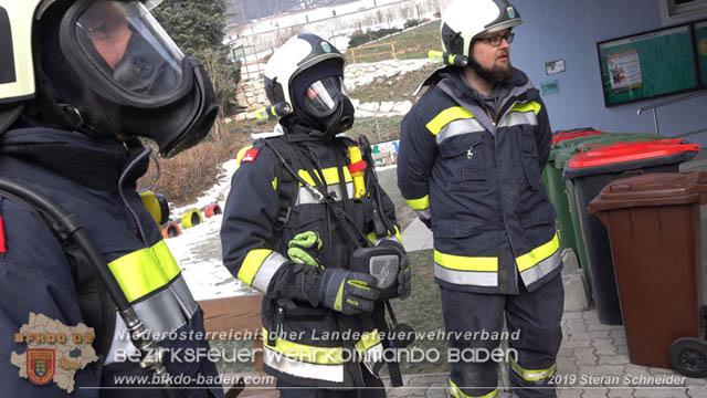 20190122 Gasalarm Volksschule Altenmarkt a.d.Triesting  Foto:  Stefan Schneider