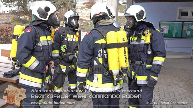 20190122 Gasalarm Volksschule Altenmarkt a.d.Triesting  Foto:  Stefan Schneider