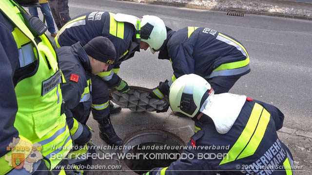 20190122 Gasalarm Volksschule Altenmarkt a.d.Triesting  Foto:  Stefan Schneider