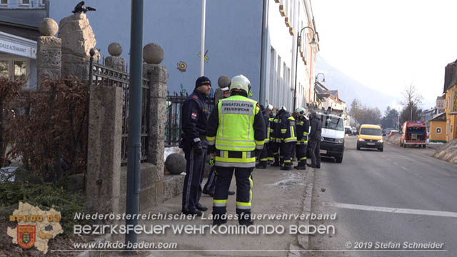 20190122 Gasalarm Volksschule Altenmarkt a.d.Triesting  Foto:  Stefan Schneider