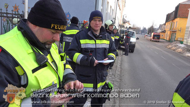 20190122 Gasalarm Volksschule Altenmarkt a.d.Triesting  Foto:  Stefan Schneider