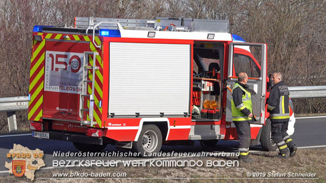 20190129 VU A2 RFB Wien Höhe Abfahrt Raststation Guntramsdorf Foto: © Stefan Schneider 20190129 VU A2 RFB Wien Höhe Abfahrt Raststation Guntramsdorf Foto: © Stefan Schneider