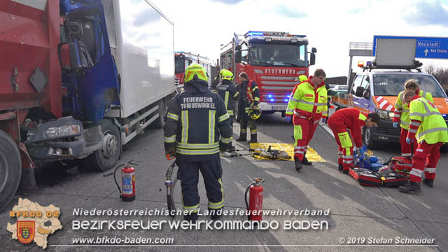 20190129 VU A2 RFB Wien zwischen Baden und Traiskirchen  Foto: © Stefan Schneider