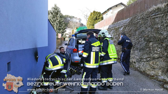 20190213 Brand in einem Wohnhaus in Pottenstein  Foto:  ASB Markus Hackl FF Pottenstein