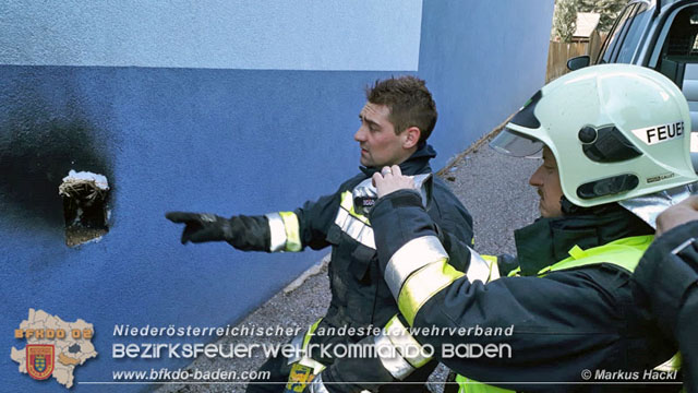 20190213 Brand in einem Wohnhaus in Pottenstein  Foto:  ASB Markus Hackl FF Pottenstein