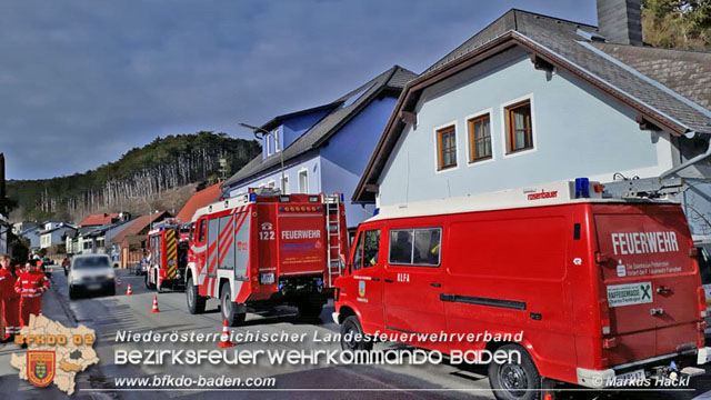 20190213 Brand in einem Wohnhaus in Pottenstein  Foto:  ASB Markus Hackl FF Pottenstein