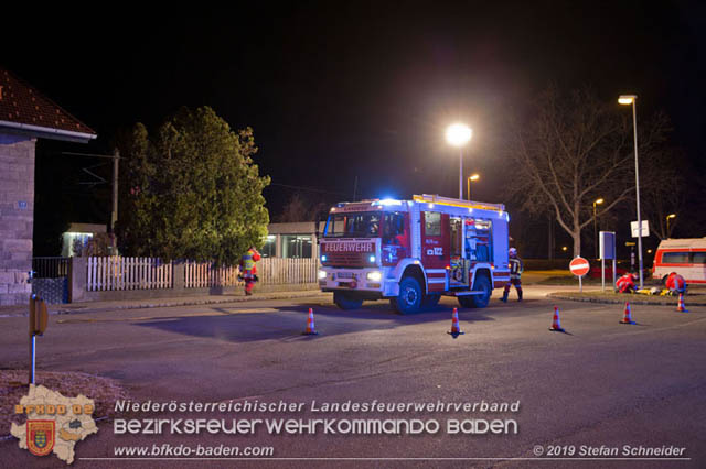 20190213 Schadstoffalarm am Bahnhof Pottendorf-Landegg  Foto:  Stefan Schneider