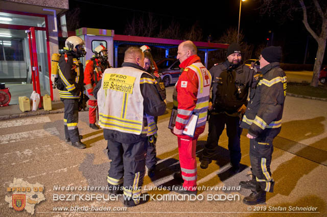 20190213 Schadstoffalarm am Bahnhof Pottendorf-Landegg  Foto:  Stefan Schneider