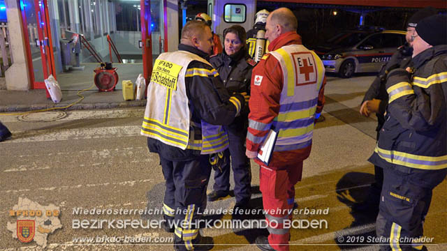 20190213 Schadstoffalarm am Bahnhof Pottendorf-Landegg  Foto:  Stefan Schneider