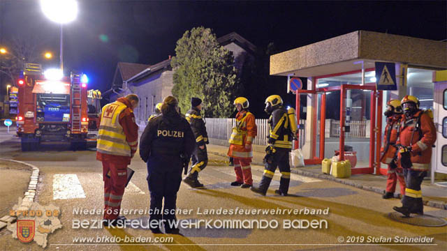 20190213 Schadstoffalarm am Bahnhof Pottendorf-Landegg  Foto:  Stefan Schneider