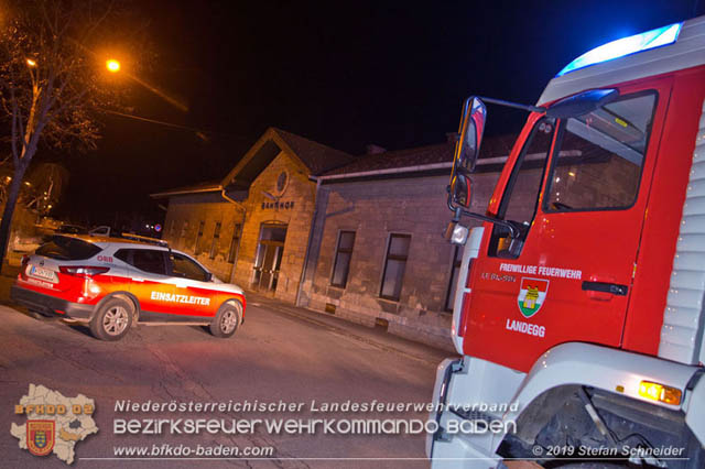 20190213 Schadstoffalarm am Bahnhof Pottendorf-Landegg  Foto:  Stefan Schneider