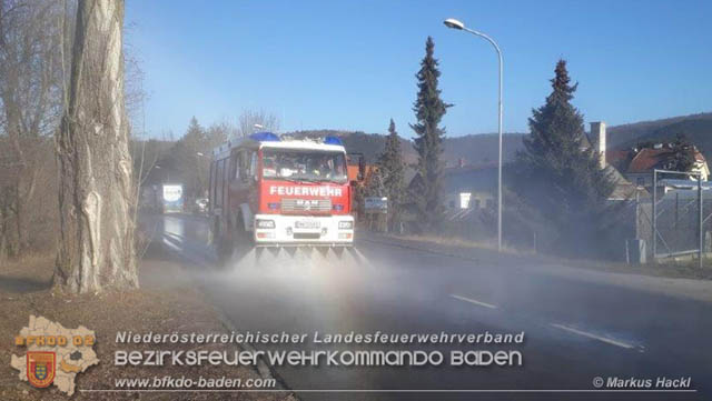 20190219 Verkehrsunfall auf der LB18 in Pottenstein Foto: © Markus Hackl FF Pottenstein 20190219 Verkehrsunfall auf der LB18 in Pottenstein Foto: © Markus Hackl FF Pottenstein