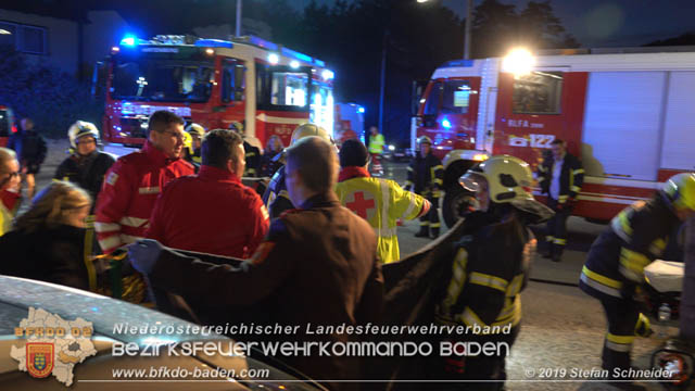 20190224 Schwerer Verkehrsunfall auf der LB18 in St.Veit a.d.Triesting  Foto: © Stefan Schneider 