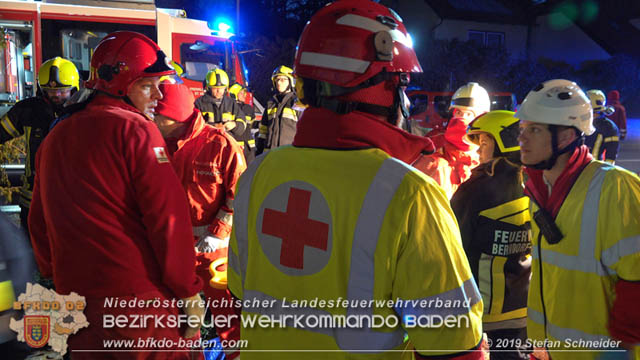 20190224 Schwerer Verkehrsunfall auf der LB18 in St.Veit a.d.Triesting  Foto: © Stefan Schneider 