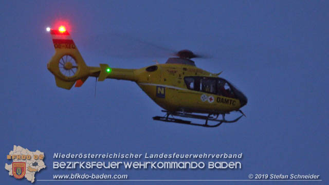 20190224 Schwerer Verkehrsunfall auf der LB18 in St.Veit a.d.Triesting  Foto: © Stefan Schneider 