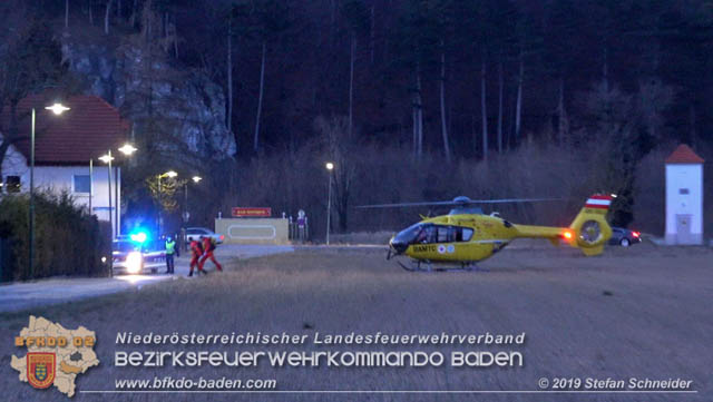 20190224 Schwerer Verkehrsunfall auf der LB18 in St.Veit a.d.Triesting  Foto: © Stefan Schneider 