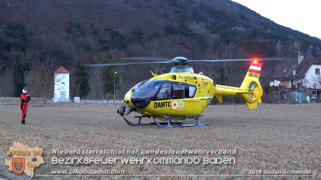 20190224 Schwerer Verkehrsunfall auf der LB18 in St.Veit a.d.Triesting  Foto: © Stefan Schneider 