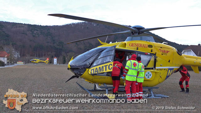 20190224 Schwerer Verkehrsunfall auf der LB18 in St.Veit a.d.Triesting  Foto: © Stefan Schneider 