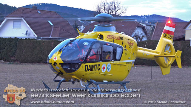 20190224 Schwerer Verkehrsunfall auf der LB18 in St.Veit a.d.Triesting  Foto: © Stefan Schneider 