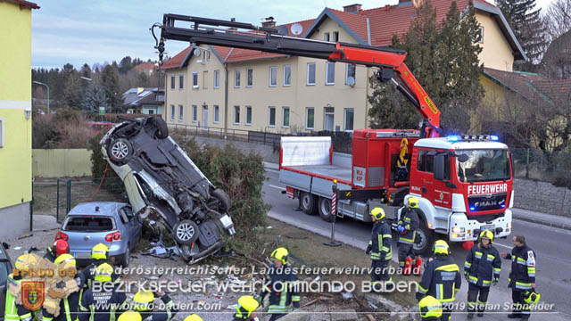 20190224 Schwerer Verkehrsunfall auf der LB18 in St.Veit a.d.Triesting Foto: © Stefan Schneider 20190224 Schwerer Verkehrsunfall auf der LB18 in St.Veit a.d.Triesting Foto: © Stefan Schneider