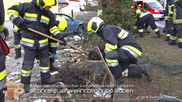 20190224 Schwerer Verkehrsunfall auf der LB18 in St.Veit a.d.Triesting  Foto: © Stefan Schneider 