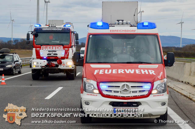 20190313 Verkehrsunfall auf der A3 zwischen Ebreichsdorf und Pottendorf Foto: © Thomas Lenger 20190313 Verkehrsunfall auf der A3 zwischen Ebreichsdorf und Pottendorf Foto: © Thomas Lenger
