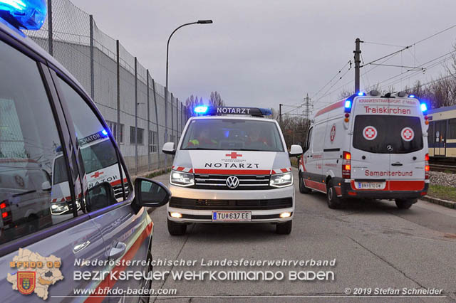 20190314 Schwerer Verkehrsunfall in Traiskirchen-Wienersdorf  Foto:  Stefan Schneider