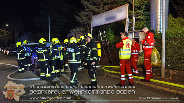 20190402 Brand eines Nebengebudes in Tribuswinkel  Foto:  Stefan Schneider