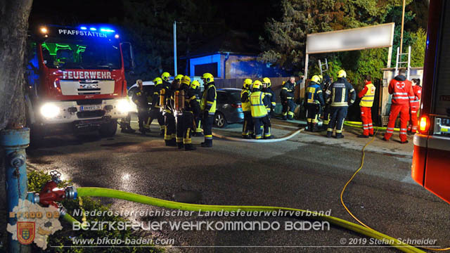 20190402 Brand eines Nebengebudes in Tribuswinkel  Foto:  Stefan Schneider