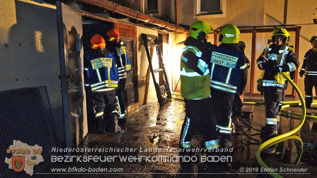 20190402 Brand eines Nebengebudes in Tribuswinkel  Foto:  Stefan Schneider