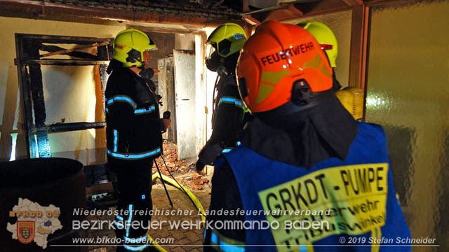 20190402 Brand eines Nebengebudes in Tribuswinkel  Foto:  Stefan Schneider