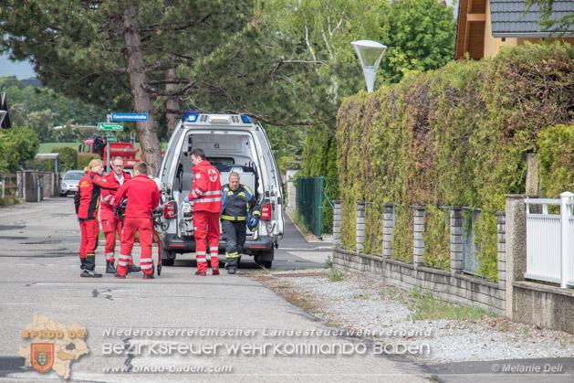 20190520 Menschenrettung Kottingbrunn - Foto: Melanie Deli 20190520 Menschenrettung Kottingbrunn - Foto: Melanie Deli